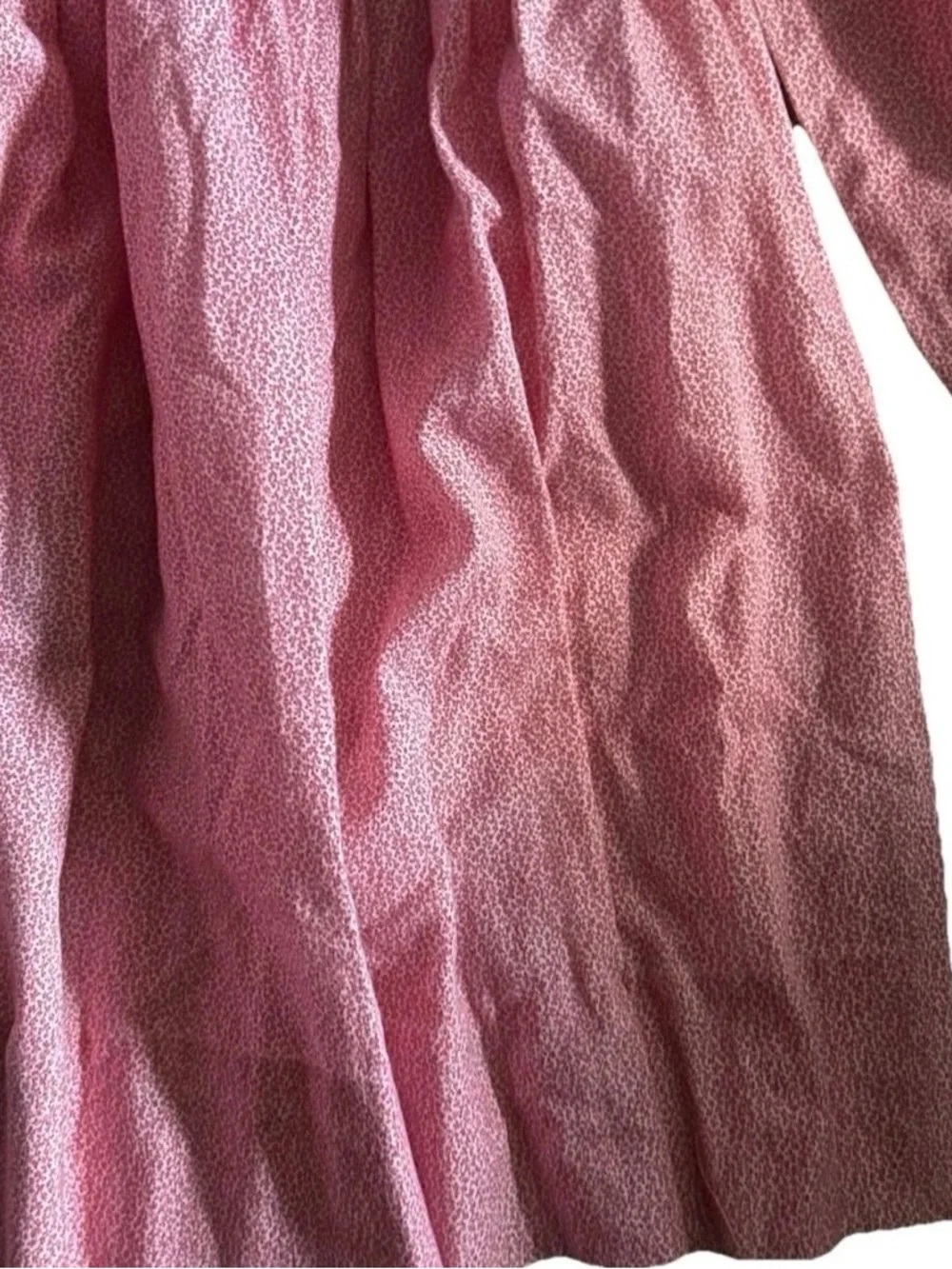 Girls Vintage Polly Flinders Red Smocked Dress Size 5 - Picture 3 of 5